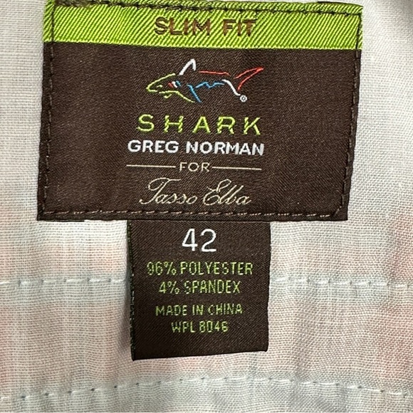 Shark Greg Norman for Tasso Elba shorts, size 42 slim fit. Spring, golf, summer - Picture 6 of 7